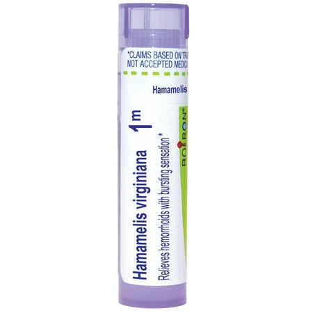 Boiron Hamamelis Virginiana 1M, Homeopathic Medicine for Hemorrhoids With Bursting Sensation, 80 Pellets