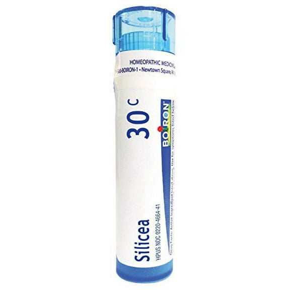 Boiron Homeopathic Medicine Silicea, 30C Pellets, 80-Count Tubes (Pack of 5)