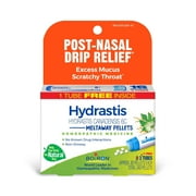 Boiron Hydrastis Canadensis 6C Bonus Pack, Homeopathic Medicine for Post-Nasal Drip Relief, Excess Mucus, Scratchy Throat, 240 Pellets