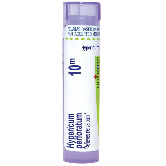 Boiron Hypericum Perforatum 10M, Homeopathic Medicine for Nerve Pain, 80 Pellets
