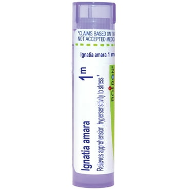 Boiron Ignatia Amara 1M, Homeopathic Medicine for Apprehension, Hypersensitivity To Stress, 80 Pellets