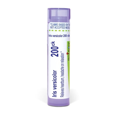 Boiron Iris Versicolor 200CK, Homeopathic Medicine for Heartburn, Headache On Relaxation, 80 Pellets price history and forecast - Boiron DO0840
