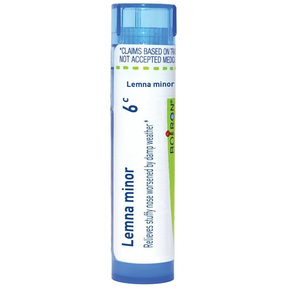 Boiron Lemna Minor 6C Homeopathic Single Medicine For Cough, Cold & Flu 80 Pellet