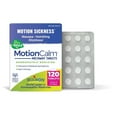thumbnail image 1 of Boiron MotionCalm Tablets, Homeopathic Medicine for Motion Sickness, Nausea, Vomiting, Dizziness, 2 x 60 Meltaway Tablets Twin Pack, 1 of 2
