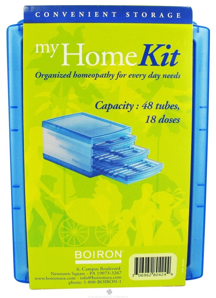 Boiron My Home Kit, Empty Storage Container for 48 Tubes