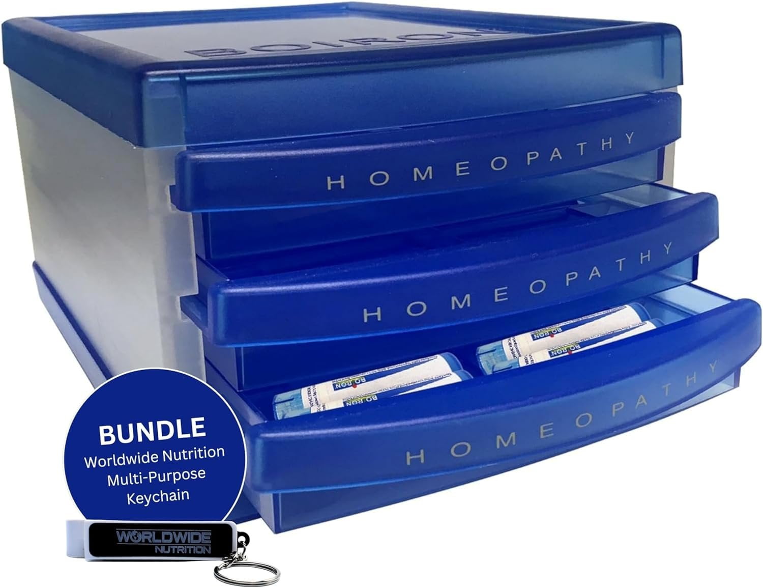 Boiron My Home Kit Empty Storage Container for Homeopathic Medicines 3Stack Storage