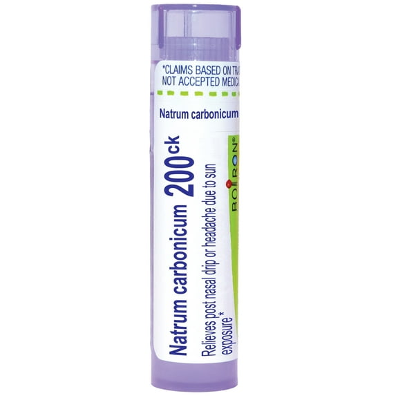 Boiron Natrum Carbonicum 200CK Homeopathic Single Medicine For Allergy 80 Pellet