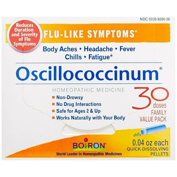Boiron - Oscillococcinum - 30 Doses - Pack of 2