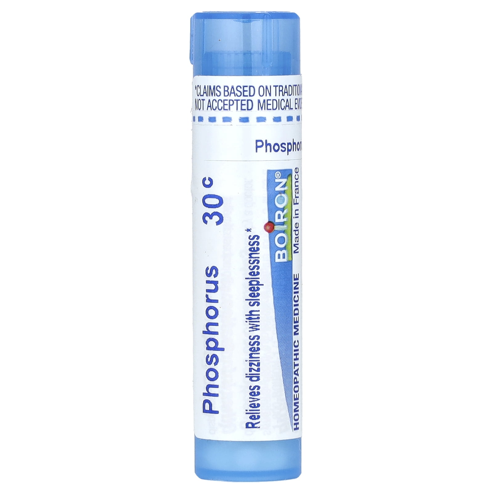 Boiron Phosphorus 30C, Homeopathic Medicine for Dizziness With Sleeplessness, 80 Pellets