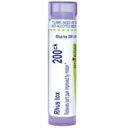 Boiron Rhus Tox 200CK, Homeopathic Medicine for Joint Pain Improved By Motion, 80 Pellets