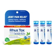 Boiron Rhus Tox 30C Bonus Pack, Homeopathic Medicine for Joint Pain Relief, Painful Joints, Stiffness, Weather-Related Aches, 240 Pellets