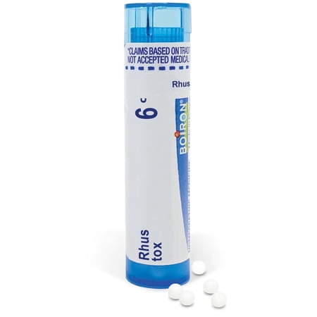 Boiron Rhus Tox, 6C, Joint Pain Relief, Approx 80 Pellets