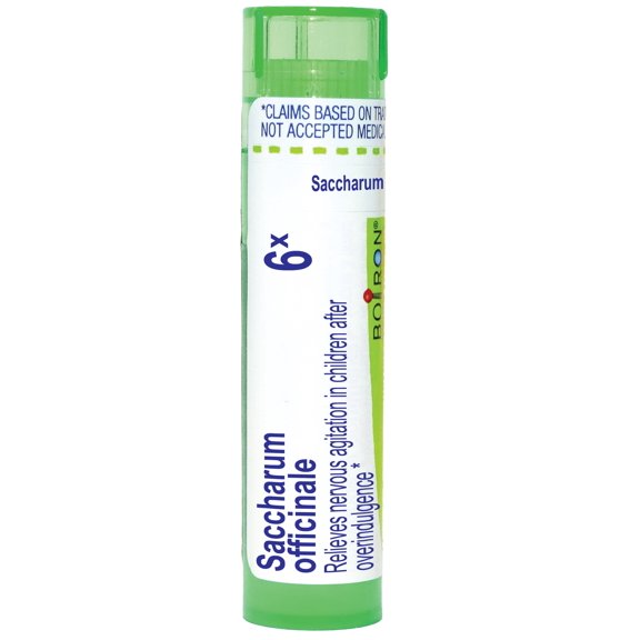 Boiron Saccharum Officinale 6X Homeopathic Single Medicine For Children 80 Pellet