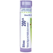 Boiron Silicea 200CK, Homeopathic Medicine for Fatigue And Irritability Due To Overwork, 80 Pellets