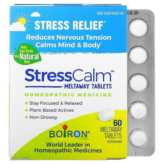 Boiron Stress Calm 60 tab Pack of 2
