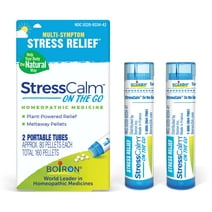 Boiron StressCalm On the Go, Homeopathic Medicine for Stress Relief, Reduces Nervous Tension, Calms Mind & Body, 2 x 80 Pellets