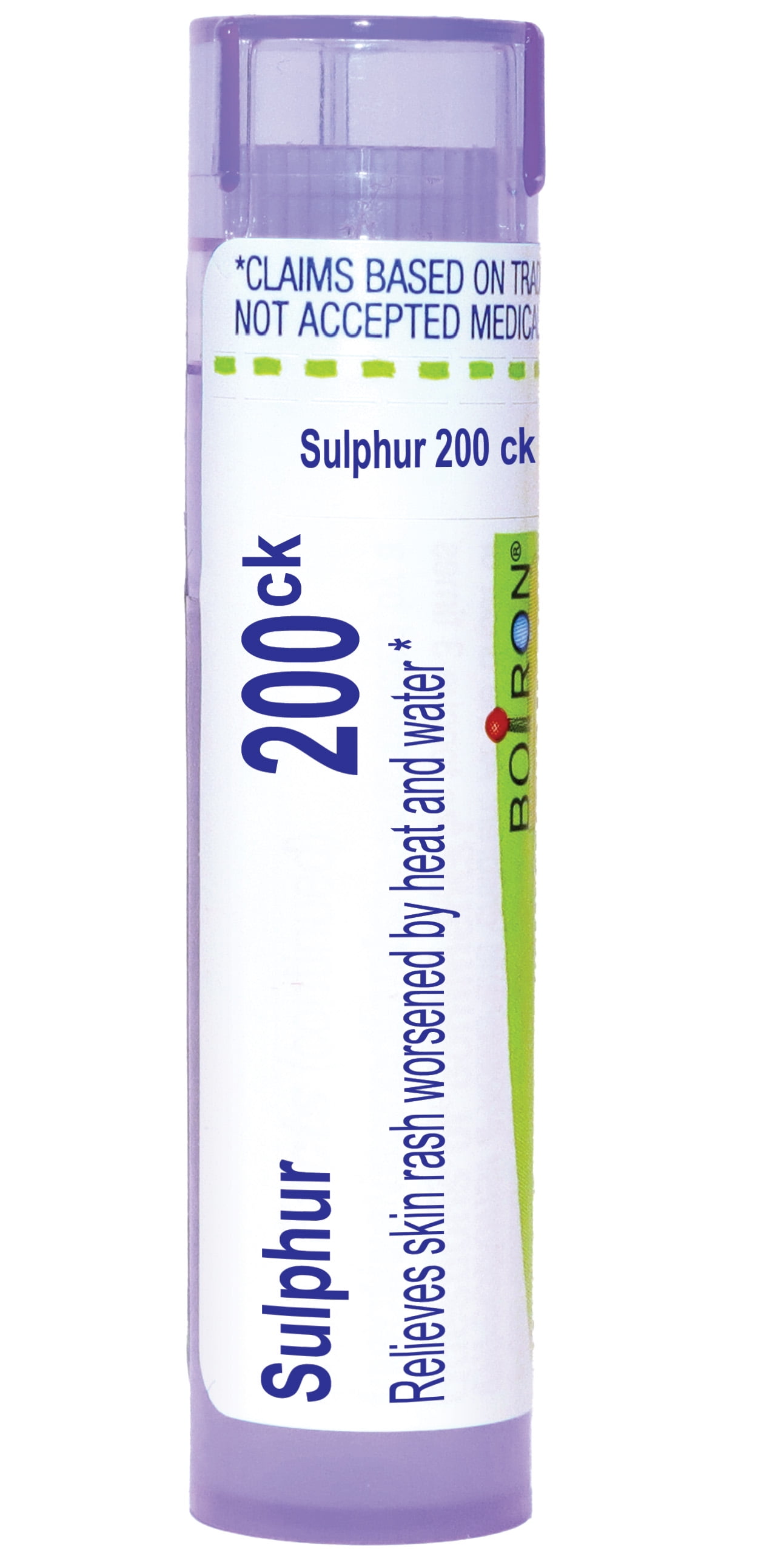Boiron Sulphur 200Ck, Homeopathic Medicine for Skin Rash Worsened By