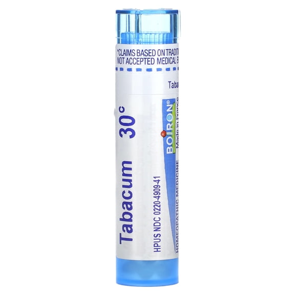 Boiron Tabacum 30C, Homeopathic Medicine for Motion Sickness With Cold Sweat And Improved By Fresh Air, 80 Pellets