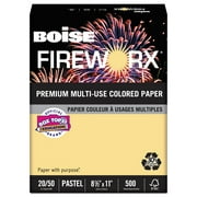 Boise FIREWORX Colored Paper 20lb 8-1/2 x 11 Boomin' Buff 500 Sheets/Ream MP2201BF