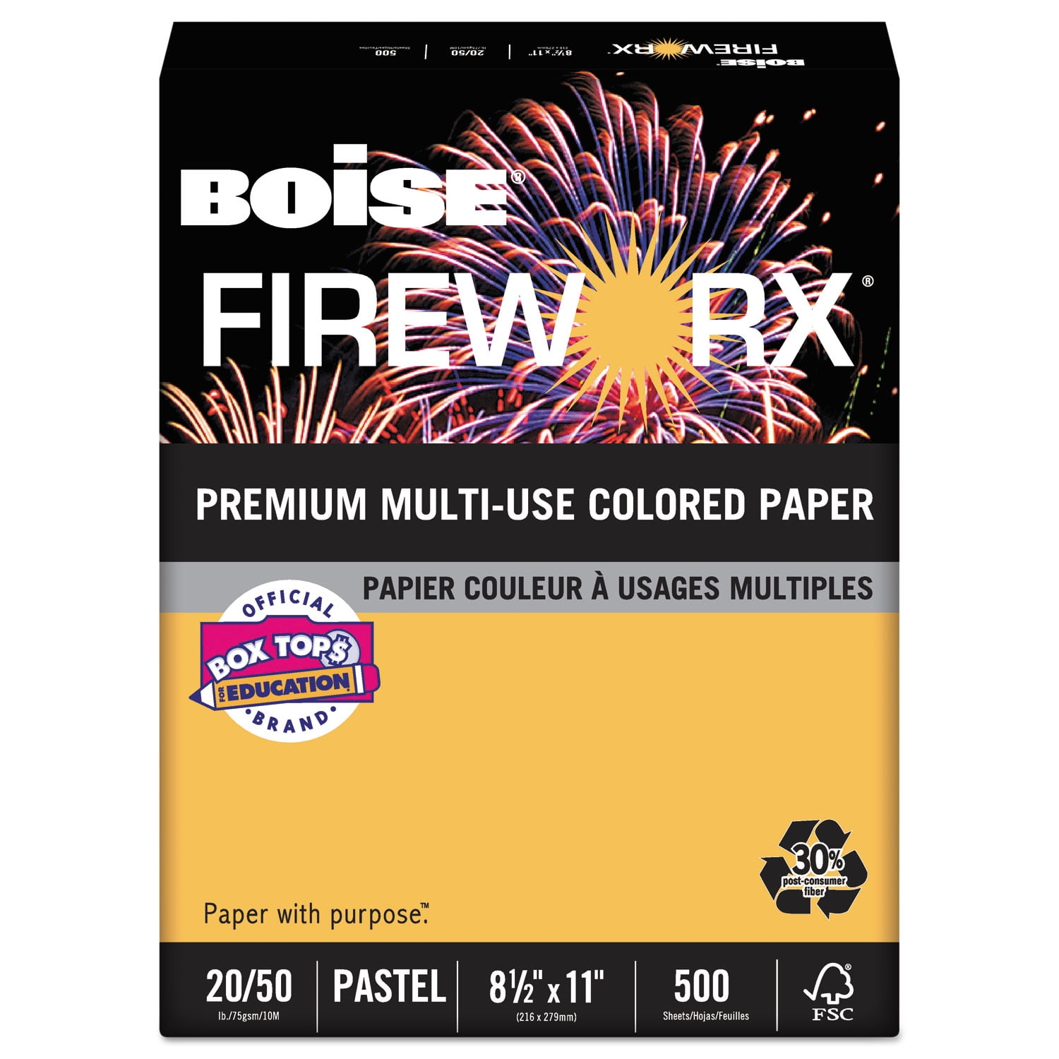ロビンフッドとパティータ 2枚セット Boise FIREWORX Colored Paper 20lb 8-1/2 x 11 Golden Glimmer