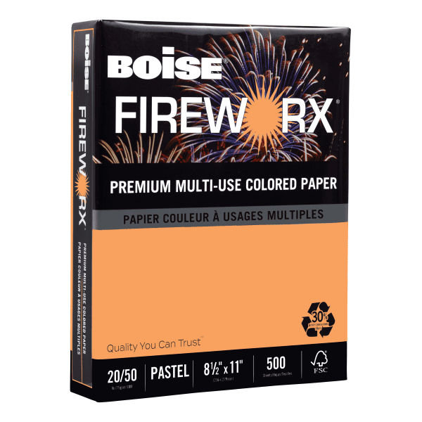 Boise FIREWORX Colored Paper 20lb 8-1/2 x 11 Popper-mint