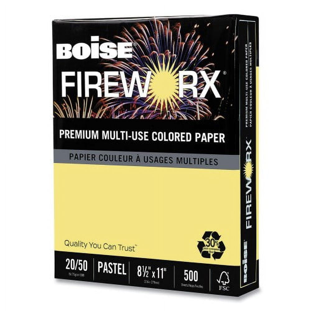 Boise FIREWORX Premium Multi-Use Paper, 20lb, 8.5 x 11