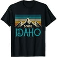 thumbnail image 1 of Boise Idaho Vintage Mountains Souvenir Gift T-Shirt, 1 of 3