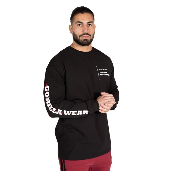 Boise Oversized Long Sleeve - Black