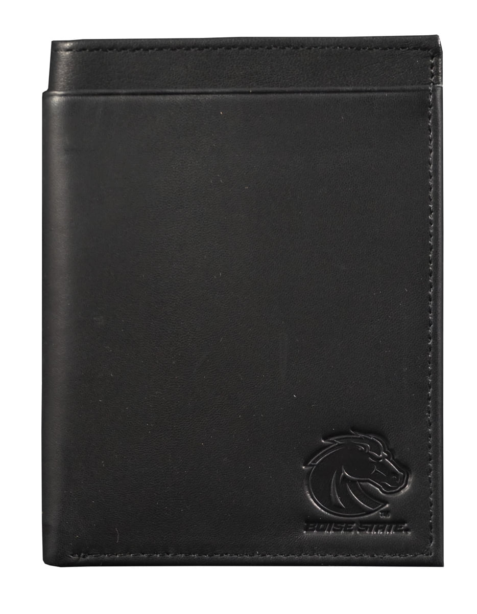 Bronco's Black Leather RFID Blocking Passport Holder - Main Image