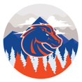 thumbnail image 1 of Boise State Broncos 12" Landscape Circle Sign, 1 of 1