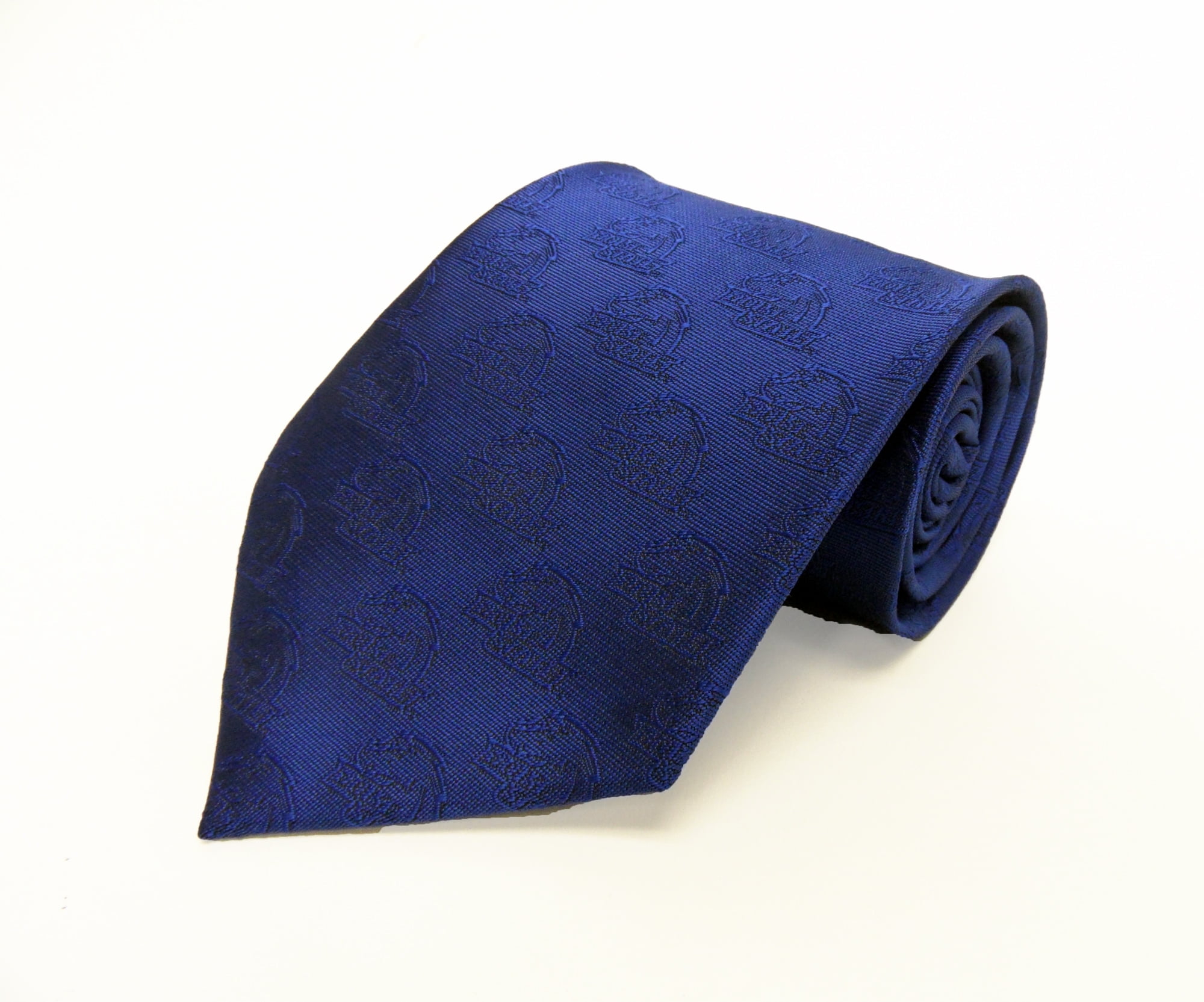 Boise State Broncos Blue Tone-on-Tone Necktie - Donegal Bay - Unisex - One Size
