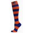 thumbnail image 1 of Boise State Broncos Striped Dress Sock - Donegal Bay - Unisex - One Size - Mid-Calf, 1 of 2