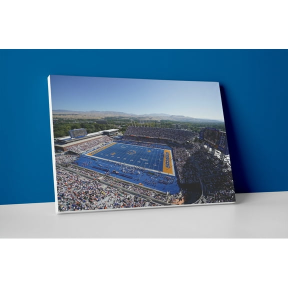 Boise State Football Stadium Poster or Wrapped Canvas