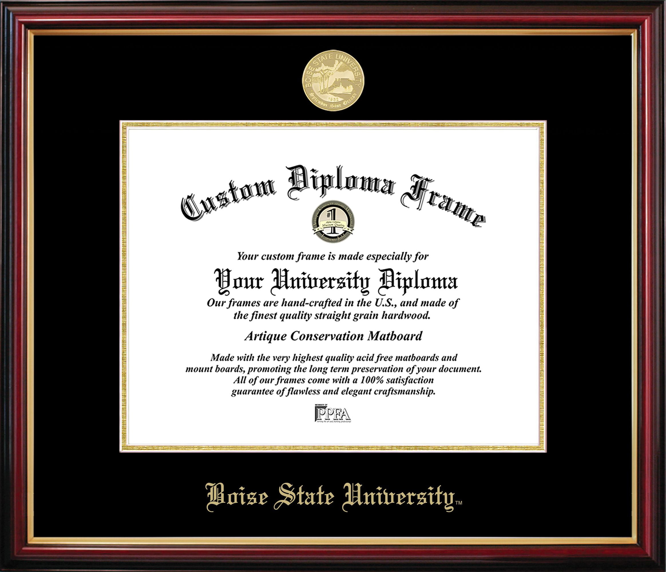 Boise State Petite Diploma Frame