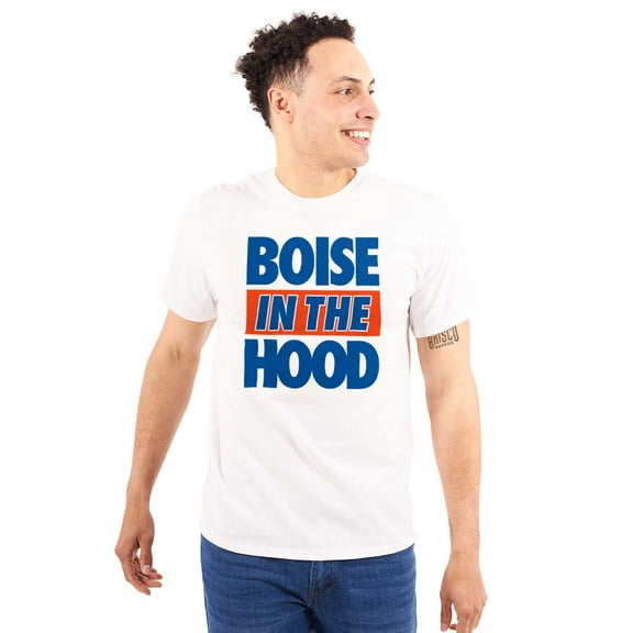 Boise in the Hood Funny Idaho City Unisex Plus Size Graphic Tee Brisco Brands 2X