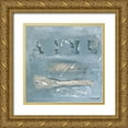thumbnail image 1 of Boissonot, Michelle 15x15 Gold Ornate Wood Framed with Double Matting Museum Art Print Titled - Aime, 1 of 4