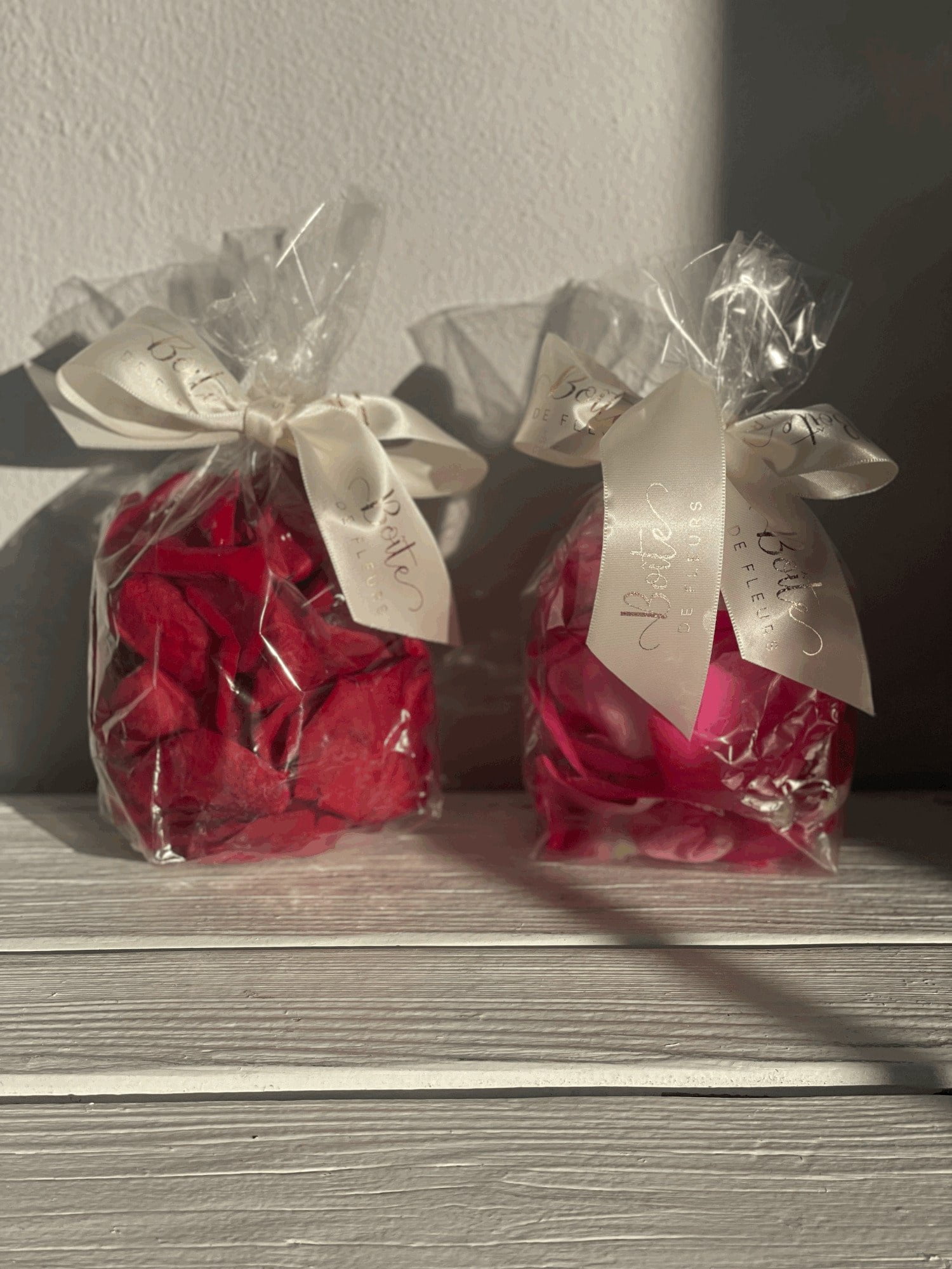 Boite De Fleurs Fresh Rose Petals