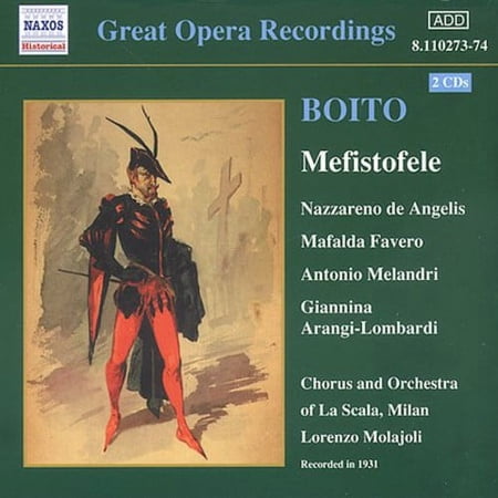 Boito / Favero / Melandri / Nessi / Molajoli - Mefistofele-Comp Opera - CD