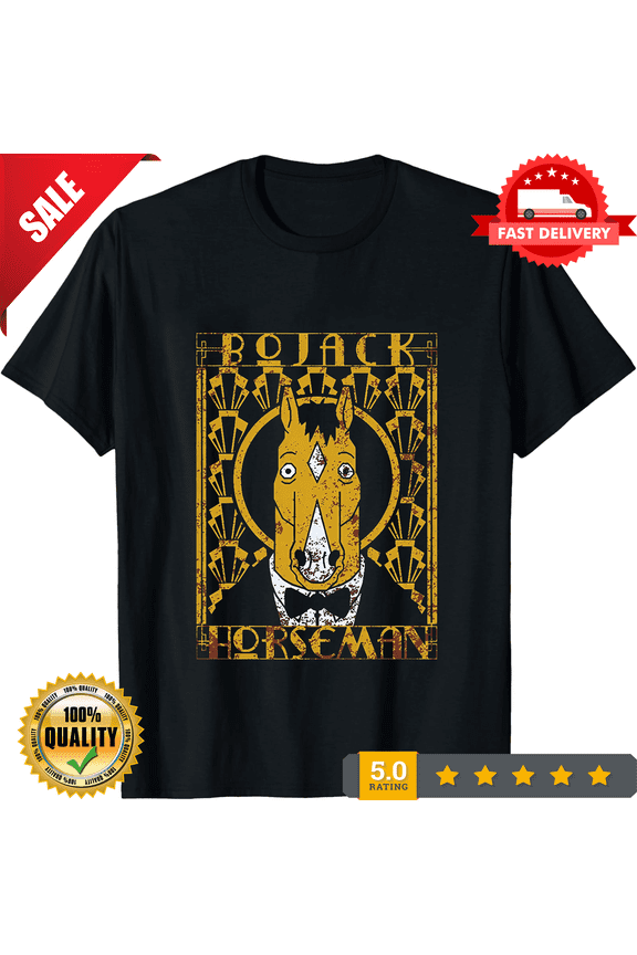 Bojack Horseman the Great Gatsby T-shirt, Men's Women's Sizes (wtb-057), NEW TRENDING ITEM-TH72563