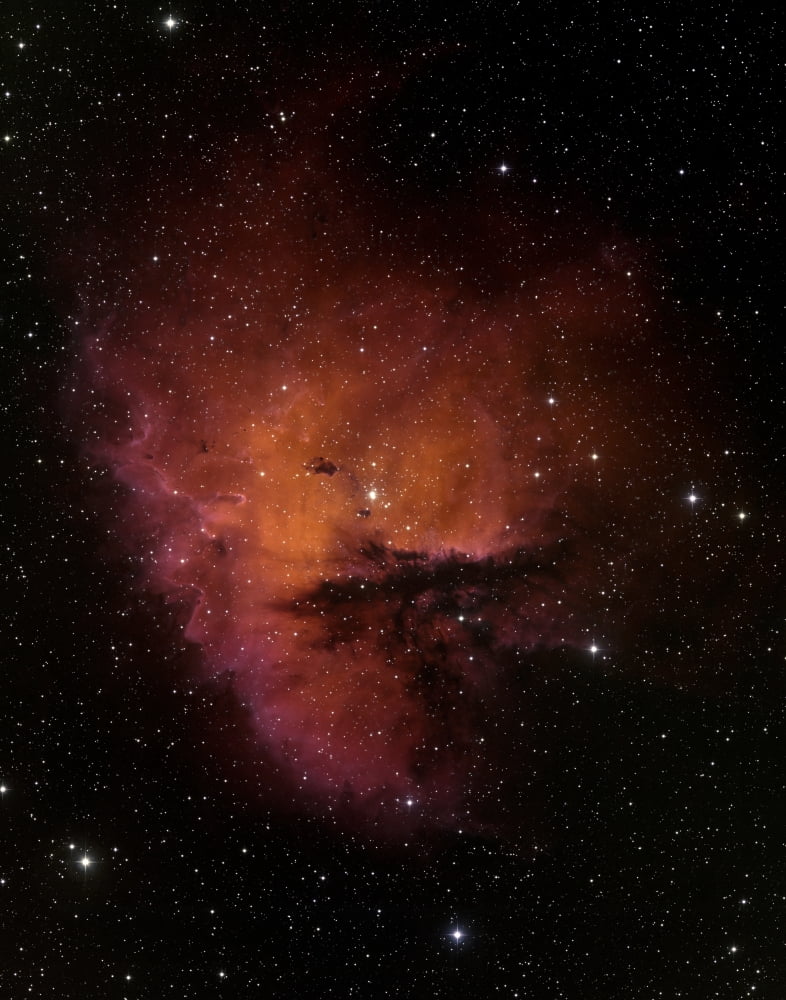 Bok Globules in NGC 281 Canvas Art - Stocktrek Images (25 x 31)