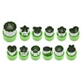 BokTilBok 12Pcs Fruit Star Shape Fondant Cake Cookie Plunger Mould Mold