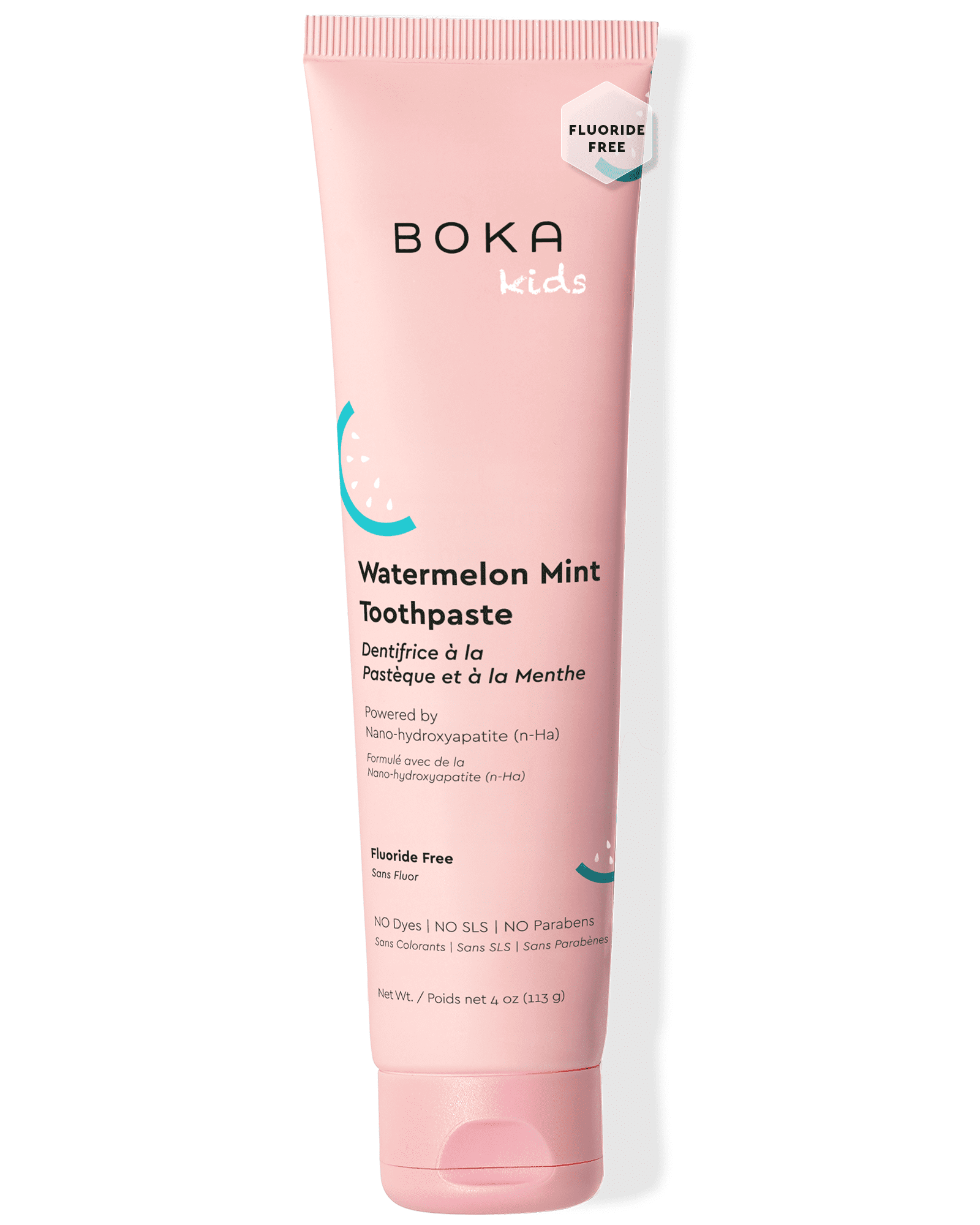 Boka Nano Hydroxyapatite Watermelon Mint Toothpaste 4 Oz Gentle for ...