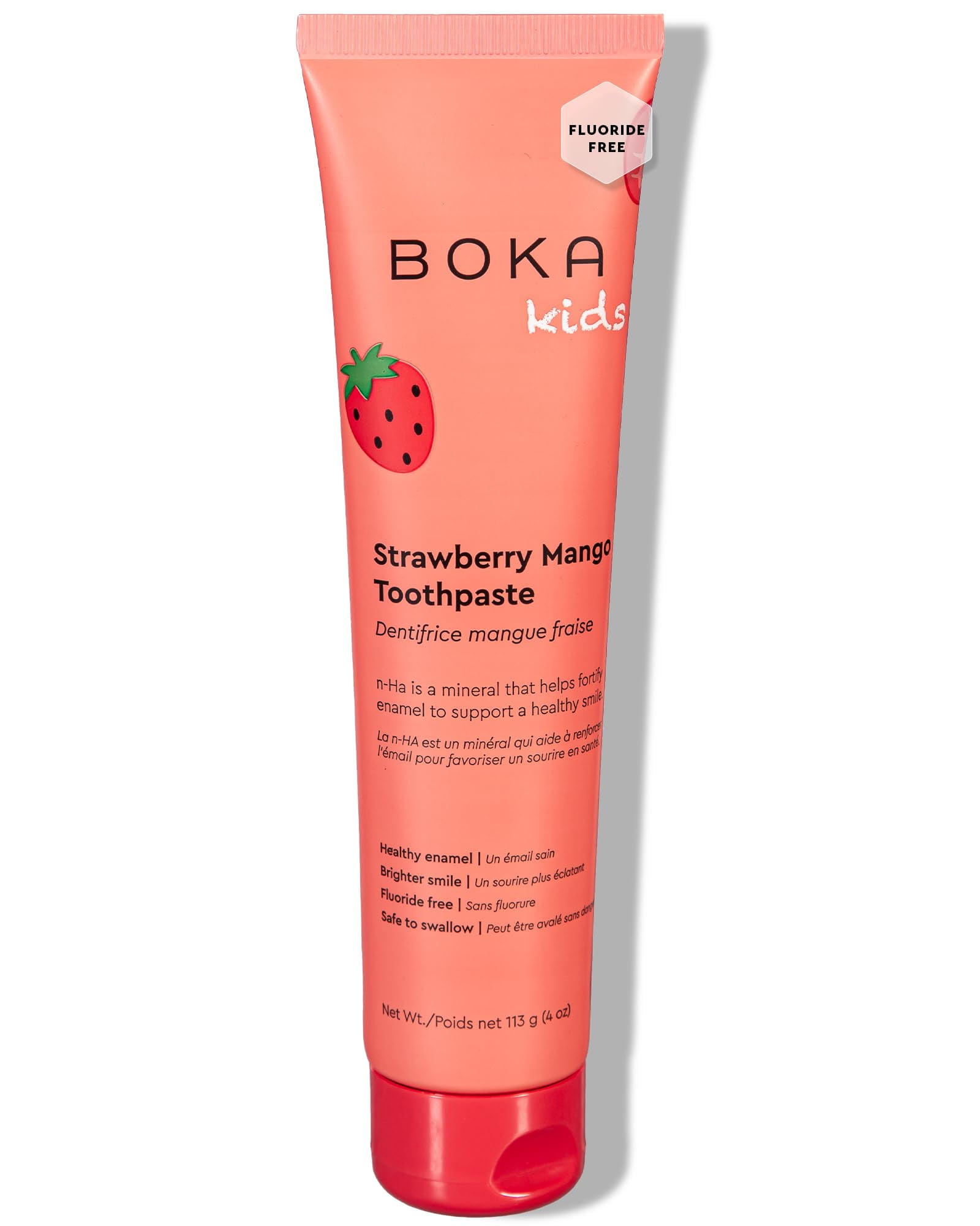 Boka Fluoride Free Toothpaste OIF8 Nano Hydroxyapatite, Helps ...