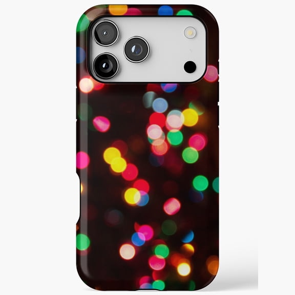 Bokeh Christmas Light Glow Art Phone Case iPhone Case 17 11 12 13 14 15 16 Pro Max