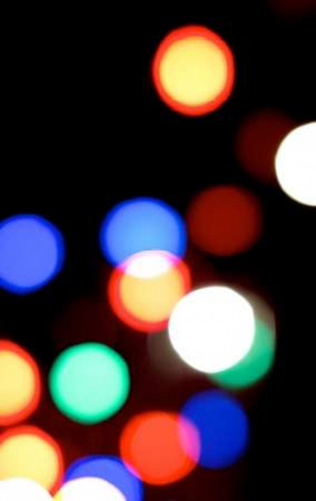Bokeh Colors III Canvas Art - Monika Burkhart (24 x 36)