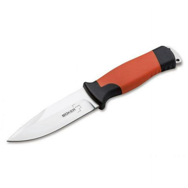 Boker 02BO014 Outdoorsman XL Fixed Blade Knife - Orange - Walmart.com
