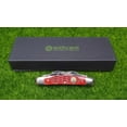 Boker Traditional Series Congress Red Bone Handle 4Blade Pocket Knife 110745