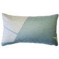thumbnail image 1 of Boketto Paradiso Blue Throw Pillow 12x19, Pillow Cover, 1 of 1