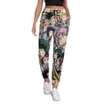 thumbnail image 1 of Boku My Hero Academia Womens Sweatpants Joggers Pants Trousers Casual 3D Printing Fashion Sweatpants With Drawstring Closed Bottom Active Sports Track Pants, 1 of 7