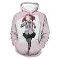 thumbnail image 1 of Boku no Hero Academia Ochaco Uraraka Hoodies for Men Women 3D Print Pullover Novelty Hooded Sweatshirt Hoodies with Big Pockets S, 1 of 7